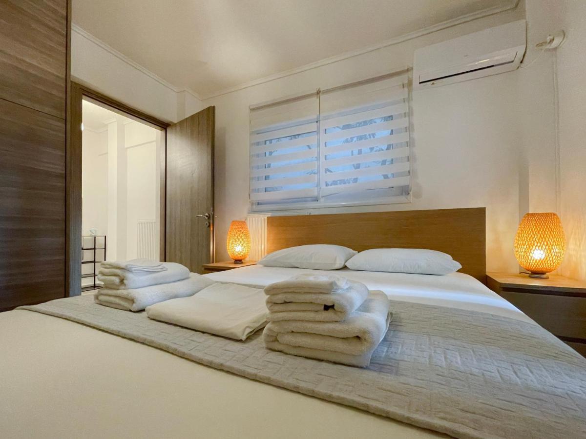 Ferienwohnung Key Biscayne Charming 50Sqm Apt In Paleo Faliro Athen Exterior foto